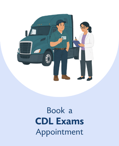 Book a CDL Exams appointment