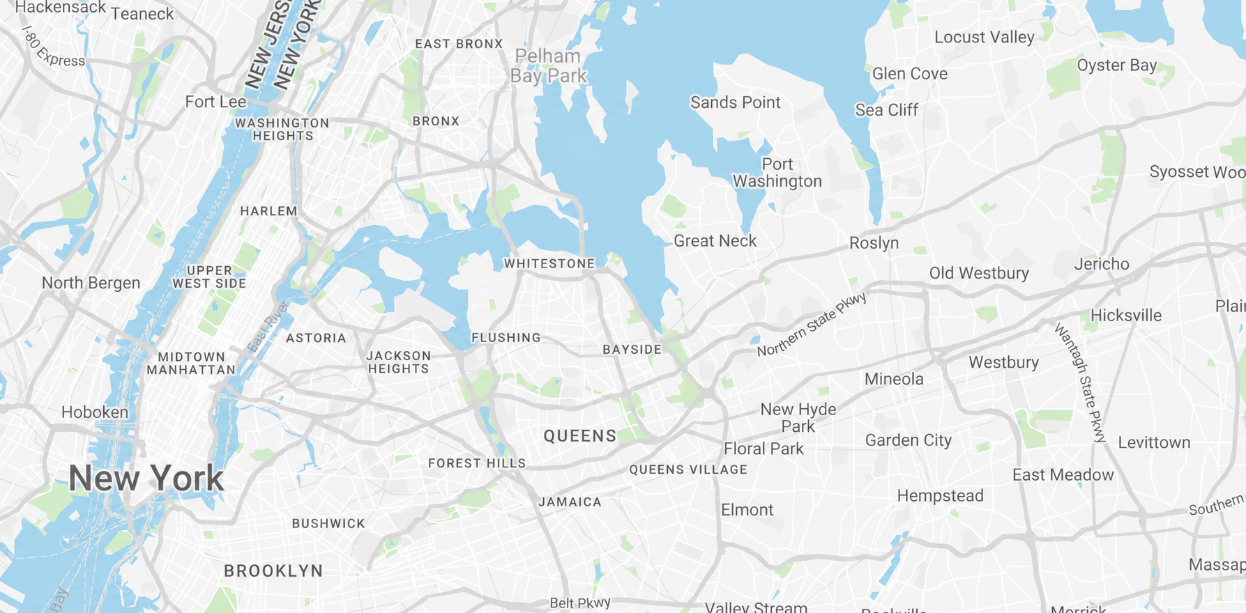 An illustration of the NYC and Long Island clinic area