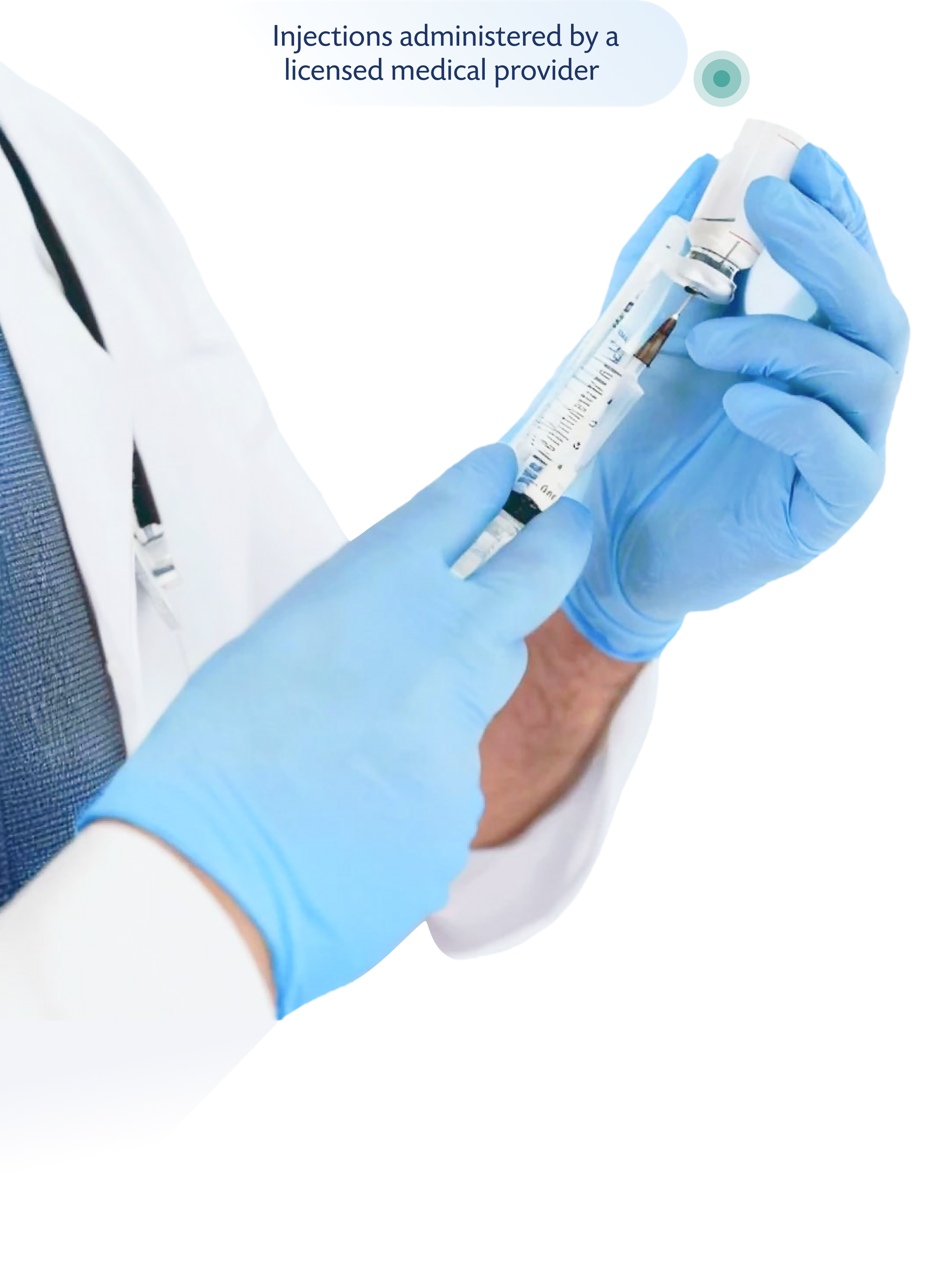 Injections administered by a licensed medical provider